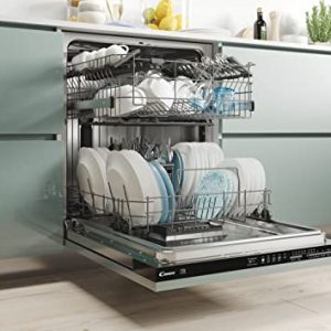 Candy CDI 1L38-02 Lave-vaisselles, entièrement intégré, 13 couverts, classe d'efficacité énergétique :A+, avec affichage LED, panier, niveau sonore : 53 dB, classe de séchage : A