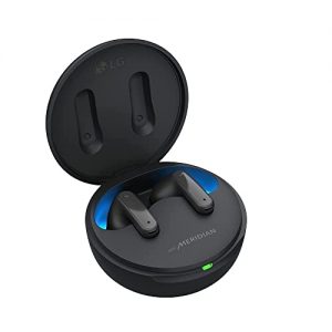 LG Electronics TONE Free FP9 CEUFLLK | Ecouteurs Bluetooth True Wireless | Réduction Active de Bruit | Plug & Wireless | Fonction anti-bactérienne Noir