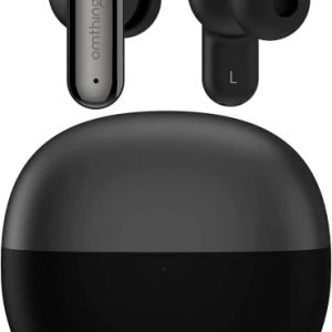 1MORE omthing Bluetooth 5.2 sans Fil ecouteurs, écouteurs antibruit, véritables écouteurs Intra-Auriculaires sans Fil, 4 micros pour Un Appel Clair, étanche IPX5, Charge Rapide et sans Fil.