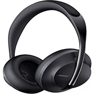 Bose Noise Cancelling Headphones 700 – Casque Bluetooth sans fil Supra-Aural avec Microphone Intégré pour des Appels Clairs et le Contrôle vocal via Alexa, Noir