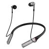 MORE Triple Driver BT Écouteurs Intra-Auriculaires Écouteurs Bluetooth avec Haute résolution LDAC Qualité sonore sans Fil, Charge Rapide E1001BT Argent