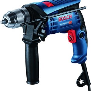 Bosch Professional Perceuse-visseuse à Percussion GSB 13 RE (600 W, avec Butée de Profondeur 210 mm, Mandrin Automatique 13 mm, boite carton)