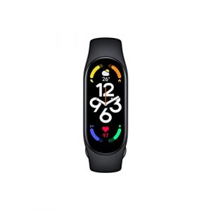 Xiaomi Smart Band 7 Noir tracker d'activité sport, suivi santé, 110 modes d’exercices, 14 jours d'autonomie, 100 cadrans, version française
