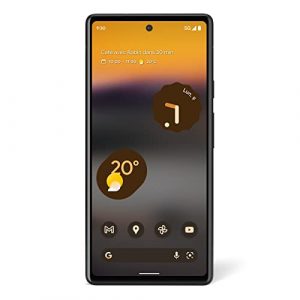 Google Pixel 6a – Smartphone Android 5G débloqué avec appareil photo de 12 Mpx et 24 heures d'autonomie – Charbon – Version FR