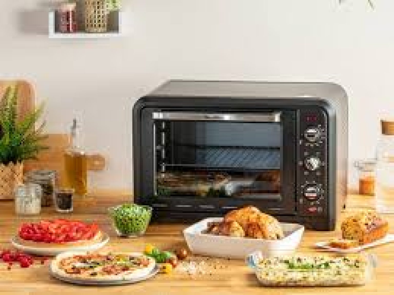 Cuisinez avec le four électrique Moulinex OX485810 Optimo 39L