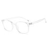 Lunettes Anti Lumière Bleue Lunette Gaming d'Ordinateur Monture TR90 Ultra Légère Lunette Repos Verres Transparent Anti Fatigue Filtre UV400 Anti-rayonnement Stylé pour Homme Femme Écran